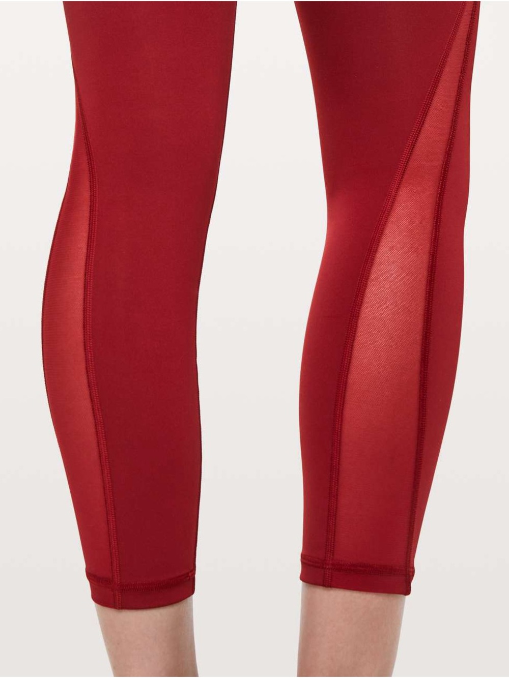 Lululemon Train Times 25” 7/8 in Dark Sport Red - Picture 3 of 10